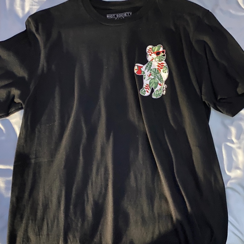 Riot Society Tropical Bear Shirt